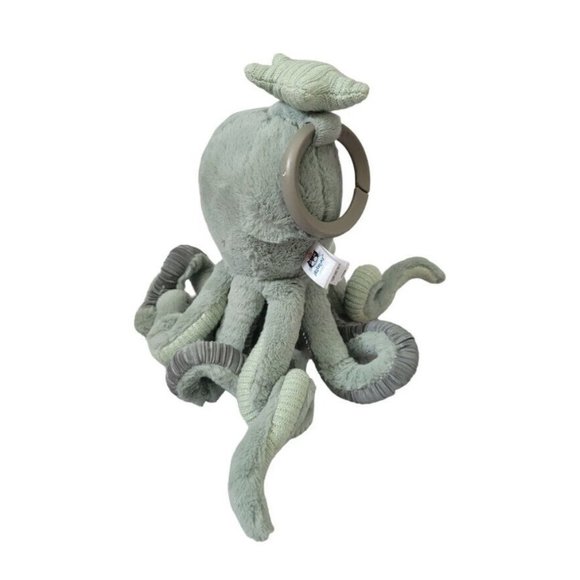 Jellycat Odyssey Odell (Green Version) Octopus 12" Plush Activity Crinkle Toy - Picture 6 of 9